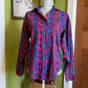 Vintage Western Button Up Small